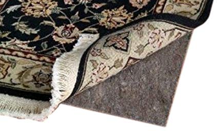 10' X 14' Ultra Plush Non-Slip Rug Pad for Hard Surfaces and Carpet