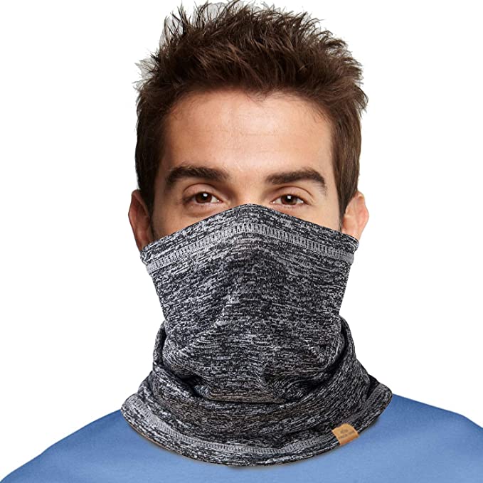 PAGE ONE Multifunctional Neck Gaiter Face Scarf Mask,Women Men Bike Motorcycle Hiking Fishing Face Scarf Bandana Mask