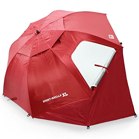 SKLZ Sport Brella Extra Large Umbrella, Deep Red, (BRE01-XL-055)