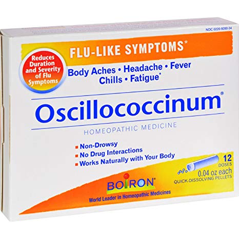 Boiron Oscilloccinum , 12 DOSE, 0.04 oz each