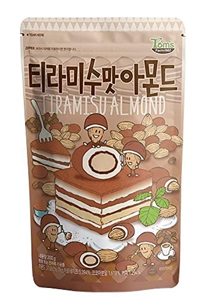 [Gilim] Tiramishu Flavor Almond 200g 티라미슈 맛 아몬드