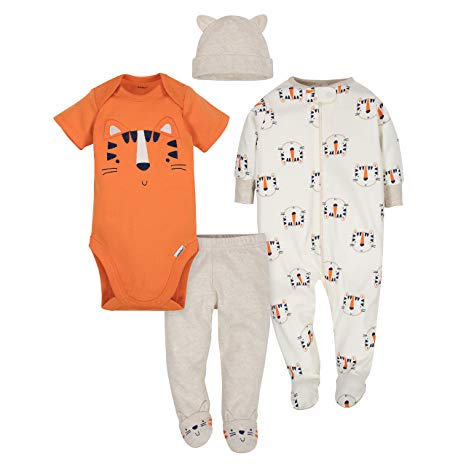 Gerber Baby Boys 4-Piece Take Me Home Set,