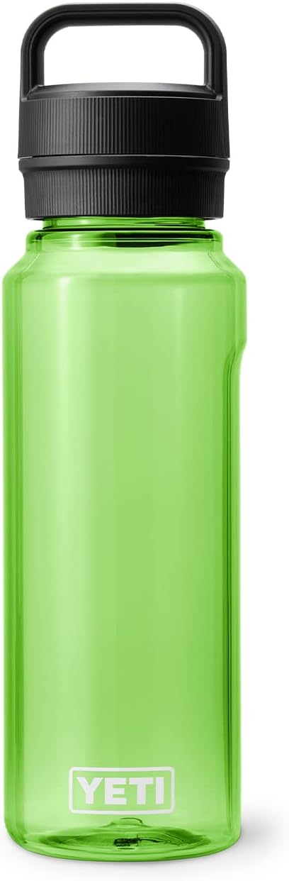 YETI Yonder 1L/34 oz Water Bottle with Yonder Chug Cap, Canopy Green