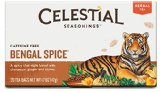 Celestial Seasonings Bengal Spice Herbal Tea 20 Count Pack of 6