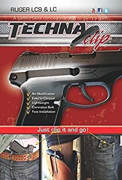 Techna Clip Concealable Gun Belt Clip - Ruger LC9 - (Right-Side)