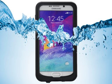 Samsung Galaxy Note 5 Waterproof CaseXIKEZAN Underwater Waterproof Shockproof Dirtproof Heavy Duty Armor Defender Hard Cover W Built-in Screen ProtectorampKickstand Mothers Day Gifts Black