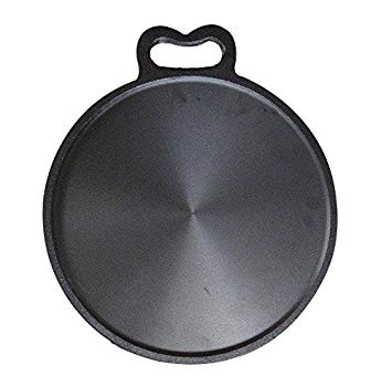 NatureLoc Cast Iron Tawa (14-inch, Metal)