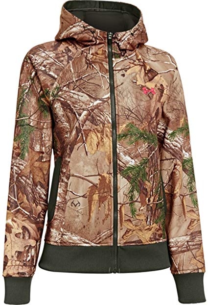 Under Armour Women Camo Full Zip Hoodie