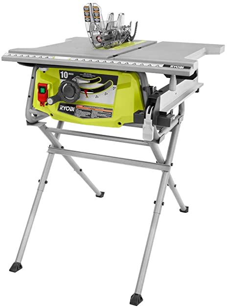 RYOBI RTS12 15 Amp 10 in. Table Saw with Folding Stand