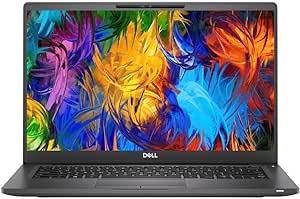 Dell Latitude 7400 14" Business Laptop, Intel Core i5-8365U 1.6GHz Up to 4.1GHz, 16GB RAM, 512GB SSD, Backlit Keyboard, Windows 10 Pro (Renewed)