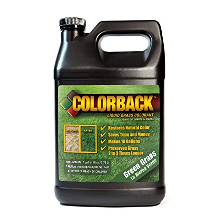 COLORBACK 4,800 Sq. Ft. Mulch Color Concentrate, 1-Gallon, Green Grass