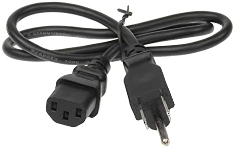 SF Cable 6ft 16AWG NEMA 5-15P to IEC320 C13 Standard Power Cord, UL Listed