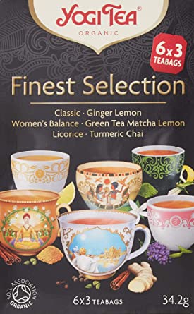 Yogi Tea Organic Finest Selection Tea 18 Teabags