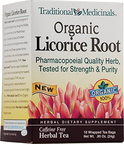 Traditional Medicinals Tea Licorice Root Herb