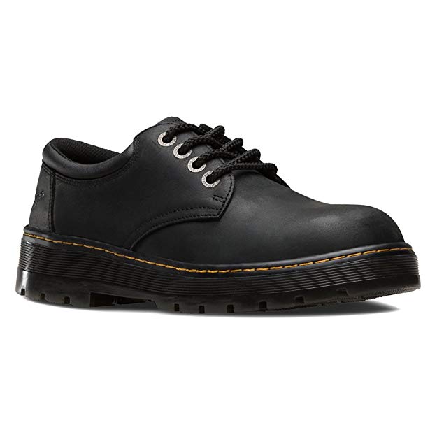 Dr. Martens Men's Rivet Steel Toe Leather Work Boots