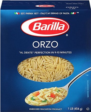 Barilla Orzo Pasta, 16 Ounce