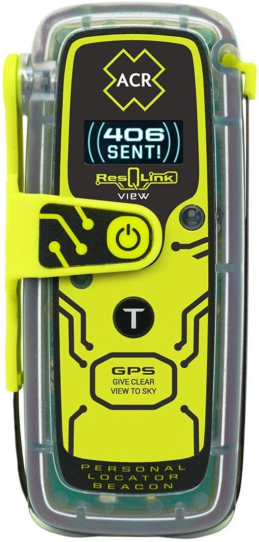 ACR ResQLink View - Buoyant GPS Personal Locator Beacon (Model PLB-425)