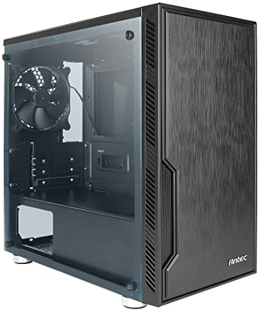 Antec VSK10 Window Value Solution Series Highly Functional Micro-ATX Case, Window Side Panel, Support 4 X 140 mm Fan and 280 mm Radiator, 2 X USB3.0