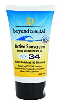 Beyond Coastal Active Spf 34 Sunscreen