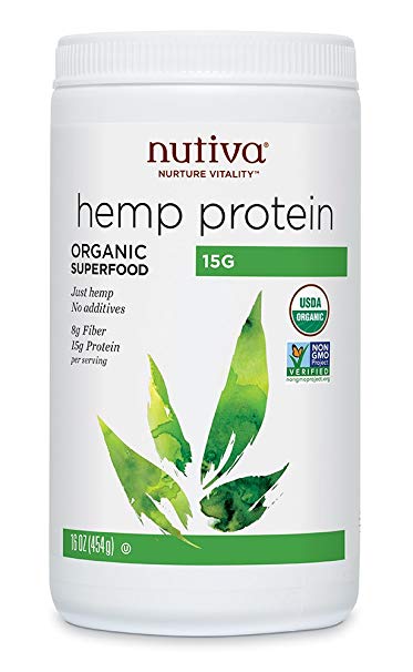 Nutiva Organic 454g 50% Hemp Protein Powder