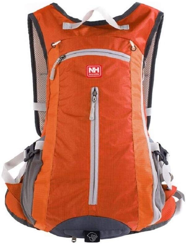 Tofern Bike Backpack 15L Waterproof Nylon Outdoor Sports Backpack Shoulder Belt Bag with Helmet-Mounted System