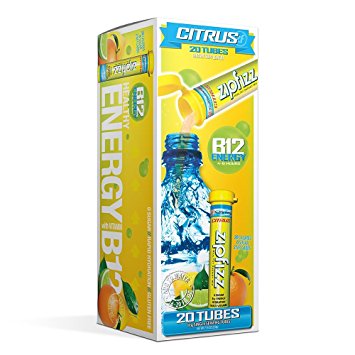Zipfizz Healthy Energy Drink Mix, Citrus, 20 Count