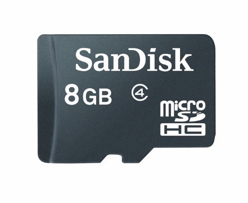 SanDisk 8 GB Mobile microSDHC Flash Memory Card SDSDQ-008G-AFFP