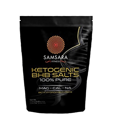 BHB Salts - Exogenous Ketone Supplement (8.13oz/230.5g) 16 Servings of Pure BHB Salts - Beta Hydroxybutyrate