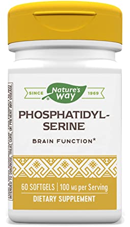 Nature's Way 45161 Phosphatidylserine,500 mg Complex,60 Softgels