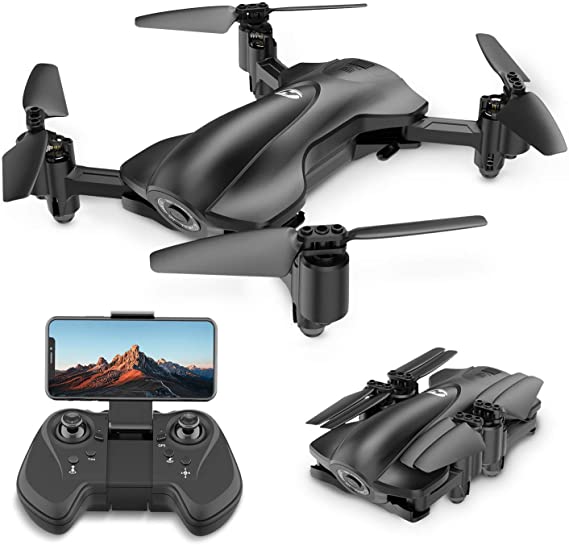 Holy Stone HS165 GPS Drone FPV Drones with Camera for Adults 1080P HD Live Video, Foldable Drone for Beginners, RC Quadcopter with GPS Return Home, Follow Me, Altitude Hold and 5G WiFi Transmission