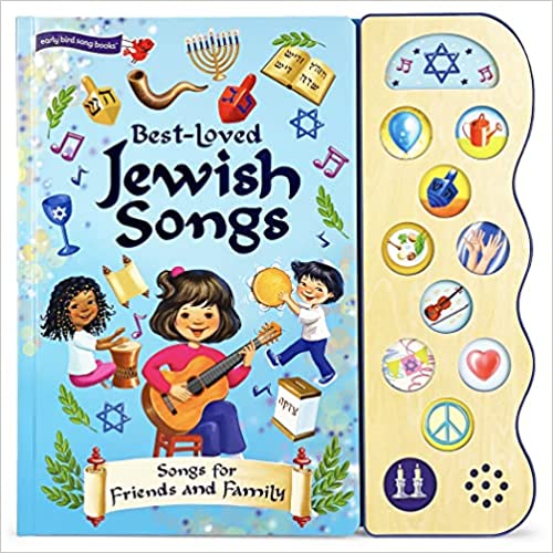 Best-Loved Jewsih Songs for Hanukkah, Passover, Shabbat, Rosh Hashanah, Yom Kippur, Sukkot And More. A Children's Sound Book for Kids