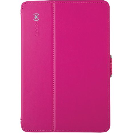 Speck Products StyleFolio Case for iPad Mini/2/3 - Fuchsia Pink/Nickel Grey
