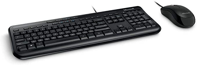 Microsoft apb-00001 Wired Desktop 600 Keyboard and Mouse Combo