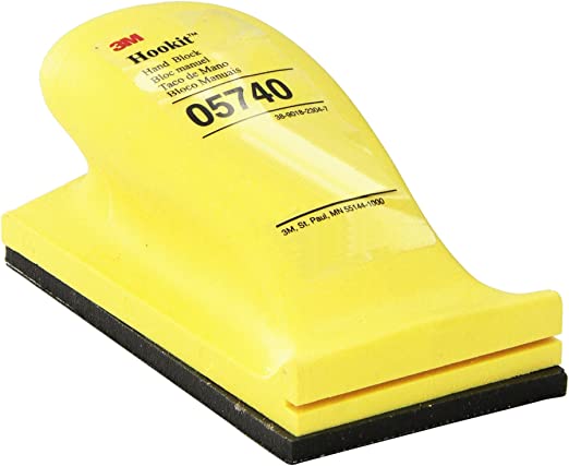 3M Hookit Hand Block, 05740, 2-3/4 in x 5 in