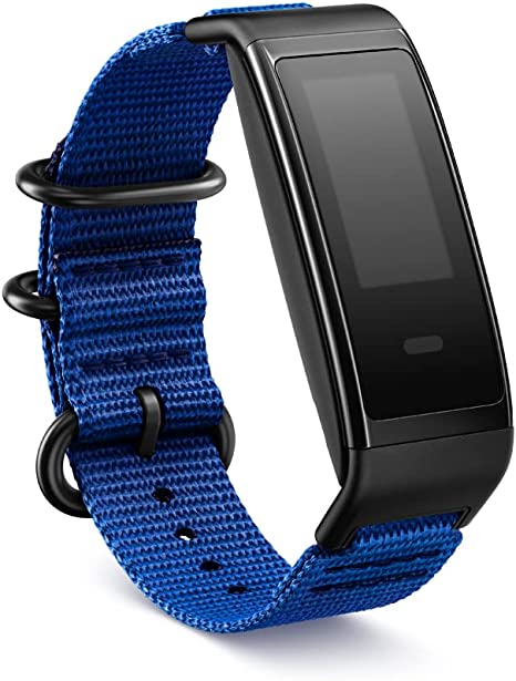 All-New, Made for Amazon Halo View accessory band - Ocean Blue - Nato - Small