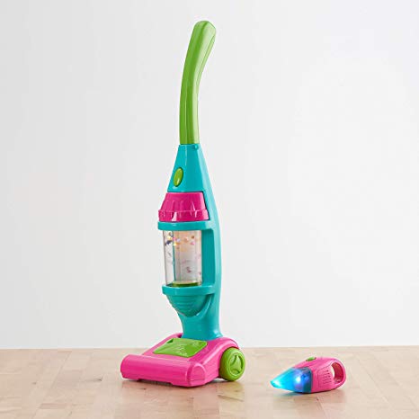 Help Kids Learn to Tidy up Around The House and Have Fun at The Same Time with My Light Up Vacuum Cleaner Play Set with Light and Sound,Perfect Birthday, or Everyday Surprise