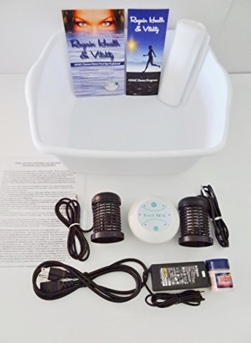 Ionic Foot Cleanse. Detox Foot Bath Machine. Foot Spa Bath for Home Use. Free Regain Health & Vitality Booklet & Brochure!