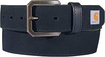 Carhartt Men's Casual Rugged Duck Canvas Belts