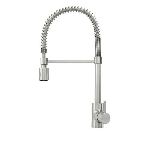 Danze DH450188 Foodie Pre-Rinse High-Arc Kitchen Faucet, Stainless Steel