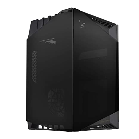 SilverStone Technology Mini-ITX Computer Case with Tempered Glass and Vertical Design LD03B
