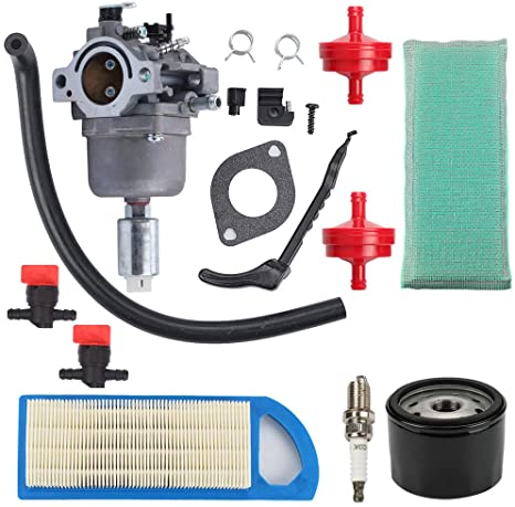 Haykill 794572 Carburetor 797008 Air Filter 697015 Pre Filter for Briggs and Stratton 697141 697190 698445 791888 793224 792358 791858 791888 699937 790418 699109 792171 Engine