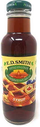 Ed Smith Table Syrup (No Sugar Added), 375 Milliliter