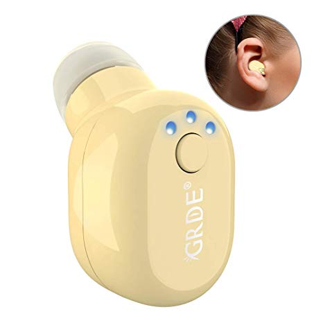 Bluetooth Headset, Smallest Invisible Wireless Bluetooth headphone Earbud with Mic Hands-Free Calls, V4.1 Mini Bluetooth Earphone for iPhone Samsung Android other Cell phones(1PC)
