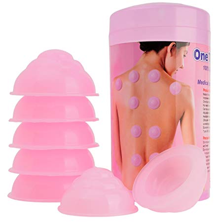 One Touch Silicone Cupping Therapy Anti Cellulite Body Massage Set