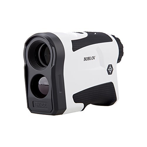 BOBLOV 650Yards Golf Rangefinder with Pinsensor 6X Magnification Distance Speed Measurement Range Finders Pluse Vibration and USB Charging (LF600AG with Slope)