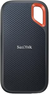 SanDisk 8TB Extreme Portable SSD - Up to 1050MB/s, USB-C, USB 3.2 Gen 2, IP65 Water and Dust Resistance, Updated Firmware - External Solid State Drive - SDSSDE61-8T00-G25