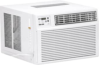 GE 18,000 BTU Heat/Cool Electronic Window Air Conditioner for Extra-Large Rooms up to 1000 sq. ft. (Renewed)