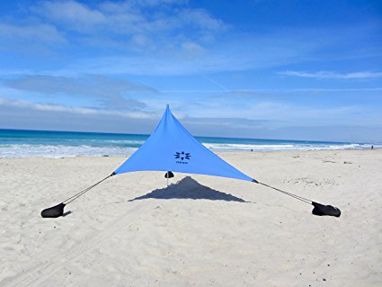Neso Mini Beach Tent with Sand Anchor, Portable Canopy for Shade - Multiple Colors