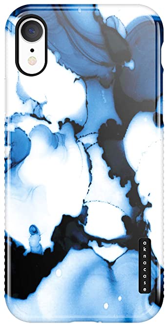 iPhone XR Case Watercolor, Akna GripTight Series High Impact Silicon Cover with Ultra Full HD Graphics for iPhone XR (Graphic 102290-CA)