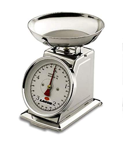 Lacor Lacor-61705-MECHANICAL SCALE W/BOL ST.STEEL 5 KG